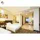 E0 Grade Plywood 0.6mm Veneer Modern Luxury Hotel Bedroom Furniture Set