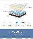  High Density Foam Queen Size Sale Knitted Fabric Pocket Spring Mattresses