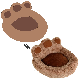  Custom Soft Warm Fur Dog Cushion Plush Luxury Fluffy Pet Bed Pillows with Custom Logo