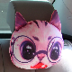 Soft Cartoon Animals Face Headrest Car Seat Neck Pillow