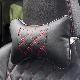Wholesale Car Accessories Promotion PU Leather Soft Car Seat Head Neck Rest Pillow HP001 manufacturer