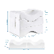  Health Sleep Releasing Pressure Memory Foam Home Side Sleeper Leg Pillow