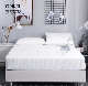  Waterproof Bamboo Fabric Mattress Pad, Mattress Topper with Stretch Skirt