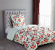  Premium Quality Floral Flower Printed Bedding Set Mikrofaser Bedspread Quilt Cover
