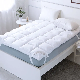  Elastic Band Strapped Hilton Hotel Feather Down Bed Mattress Topper Pad