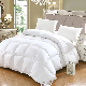 Luxury Hotel Bedding Duvet Fluffy Goose Down Duvet Insert with 100% Cotton with 70% White Duck Down Casing for All Season manufacturer