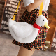  Wholesale Sweet Duck Toy Plush Women Handbag, Cute Bag for Girl