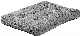 Plush Gray Ombre Swirl Deluxe Dog Bed Super Plush Dog & Cat Beds
