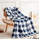  Fleece Throw Blankets, Buffalo Plaid Throw Blanket for Couch Sofa Bed, Soft Warm Fuzzy Cozy Plush Checkered Blanket, 50
