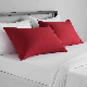  Lightweight Super Soft Easy Care Microfiber Bed Sheet Set-Twin Size Red