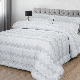  Bedding Queen Comforter Set (Chevron Grey) with 2 Pillow Shams - Bedding Comforter Sets - Down Alternative Comforter - Soft and Comfortable