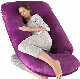  Pregnancy Pillow U-Shaped Full Body Maternity Support Pillow for Pregnant Women