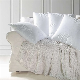  Home Decoration White Throw Pillow Cushion Cover Hotel Pillowcase Travel Head Neck Sofa Bed Pillow