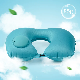  Milk Velvet TPU Travel U-Shaped Ice Silk U-Slie Sleep Inflatable Camping Pillow