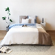  Like Silk Fabric Breathable Cooling Duvet Cover Set Applique Bamboo Bedding Set
