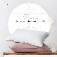  Luxury Standard Size White Hotel Use 100% Cotton Soft Feather Pillow