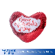  High Quality Custom Magic Sequin Pillow Cover Dye Sublimation Blanks Pillow Case Sublimation Reversible Sequin Heart Pillow