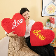  High Quality Cute Plush Animal Custom Plush Toys 50cm Red Heart Pillow