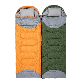  Green Cotton Sleeping Bag with Pillow Compression Sack for Backpacking Hiking Outdoor