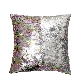  2023 Christmas Decoration Velvet Cover Reversible Sequin Fabric Christmas Pillow Cushion