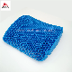  Custom Silicone Rubber Breathable Back Cushion Soft Camping Portable Pillow, Blue