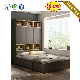  Modern Gray Color Storage Wardrobe Student Kids Size Bedroom Furniture Set Folding Sofa Beds