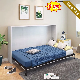  High Quality Modern Wooden Home Hotel Bedroom Furniture Storage Kids Bed Double King Bed Wall Sofa Bed (UL-22WB036)