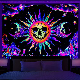 Low MOQ Tapestry Clothing Wall Hanging UV Print Light Polyester Wall Tapestries