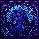  Hanging Cloth Wall Decor Glow Under Ultraviolet Light Room Aesthetic Psychedelic Mushroom Fluorescent Tapestry