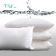  Wholesale Plain White 100% Cotton Filling Super Soft 5 Star Hotel Quality Pillow
