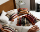  Nordic Cozy Outdoor Knitted Tassels Decorative Throw Pillow