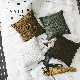Nordic High Quality Tia Lingge Knitted Home Soft Knitted Pillow manufacturer