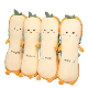 New Super Soft Cotton Long Plush Animal Bread Huggable Baby Pillow