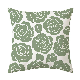 New Style 45*45 Matcha Color Simple Pillow Case Sofa Indoor Home Decoration Soft Cushion Set Printed Pillows Covers manufacturer