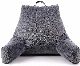  Wholesale Backrest Reading Pillow Velour Cover TV Pillow with Armrest