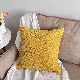 Factory Manufacture Slap-up Velvet Amboss Yellow Cushion Case Pillow Cover