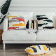  Cotton Woven Cushion Cover Absract Color Block Pillow Cover Moroccan Style Handmade Cushion for Home Decoration Sofa Bed 45X45cm/30X50cm