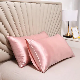  Soft Feeling Envelope Style Satin Material Standard Size Pillowcase for Hair