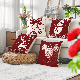  New Design Throw Pillow Covers Christmas Decoration Cotton Linen Cushion Cover