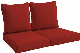  Water Repellant Fade Resistant Deep Seat Bottom and Back Cushion for Chair Loveseat Sofa Couch Outdoor Deep Seat Cushion Set