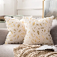  Decorative Plush Faux Fur Gold Feathers Cushion Pillowcase Throw Pillow Covers