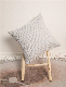  Tassels Cushion Cover 45X45 Cm Pillow Case Casual Style Cotton Waffle Check Cushion for Home Decoration Grey Beige Blue Solid Color for Sofa Bed