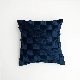  Hand Woven Velvet Home Decor Weave Check Boho Living Room Luxury Soft Cushion