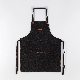  Custom Solid Color Denim Fabric Kitchen Apron with Pocket Washable Reusable