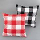 Custom Colorful Plaid Cushion Used for Car or Home or Hotel with a Zipper manufacturer