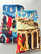 Custom Digital Printed Cotton Gift Bag for Christmas and Easter