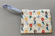 Custom Digital Printed Polyester with PVC Lining Zipper Bag