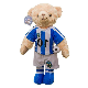 Football Dinosaur Plush Soft Custom Sports Mascot Plush Stuffed Toy