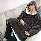 Wearable Oversized Sweatshirt Hoodie Blanket One Big Size Fits All