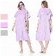  Surf Poncho Hooded Changing Robe Towel Beach Poncho with Pocket for Men Women Swimming Pool Water Sports Outdoor Absorbent Keep Warm